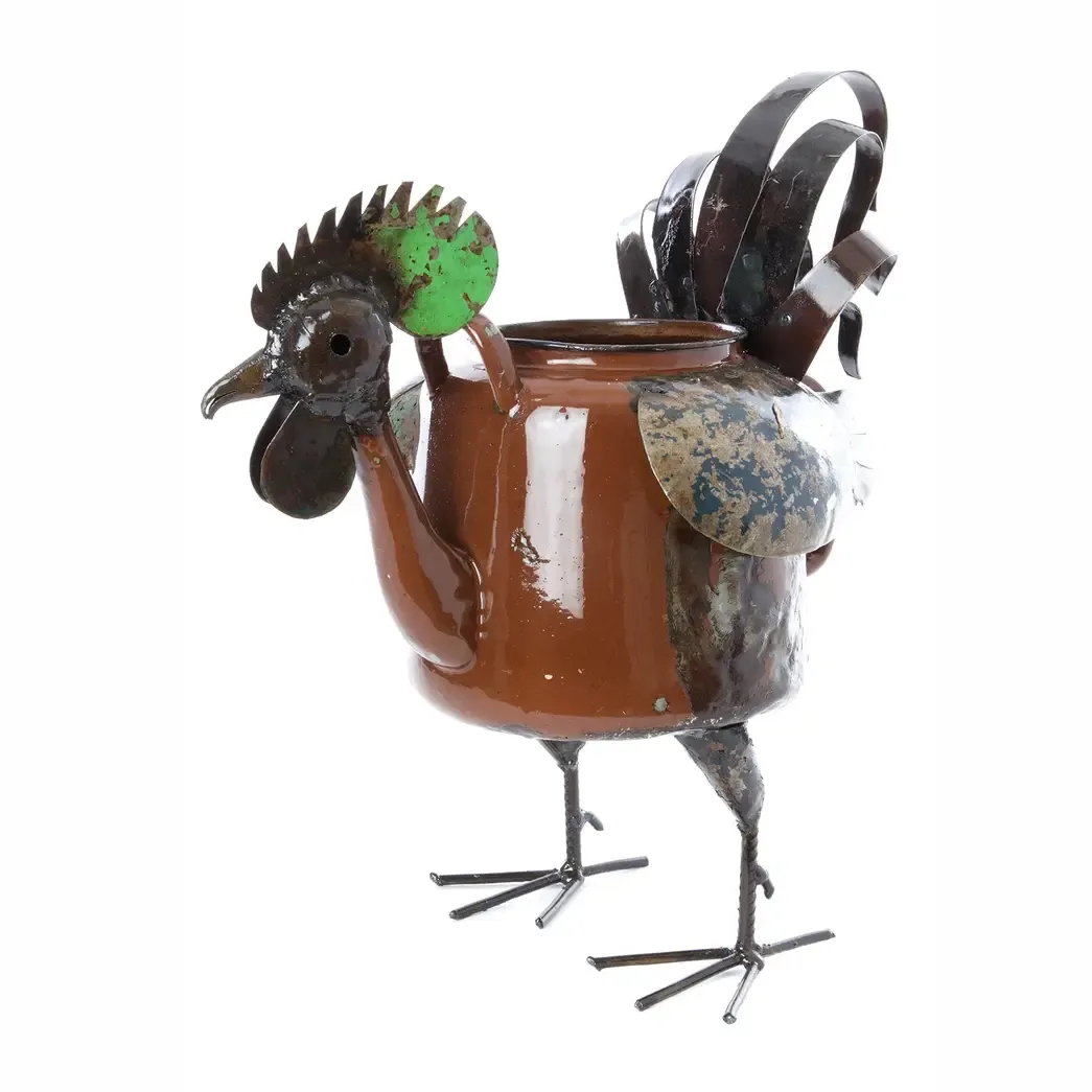 Rooster Teapot Planter