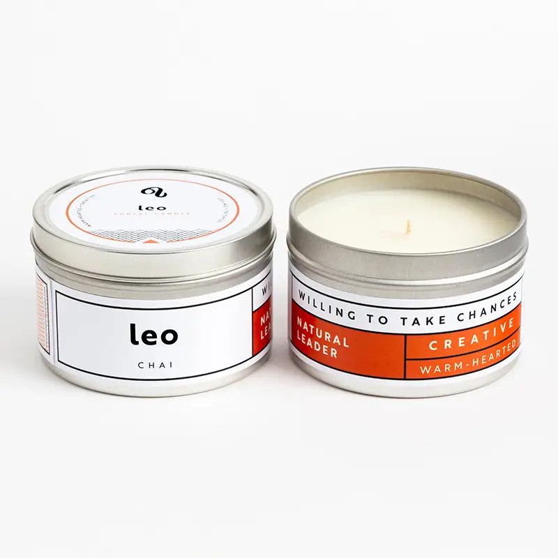 Leo Zodiac Candle Chai