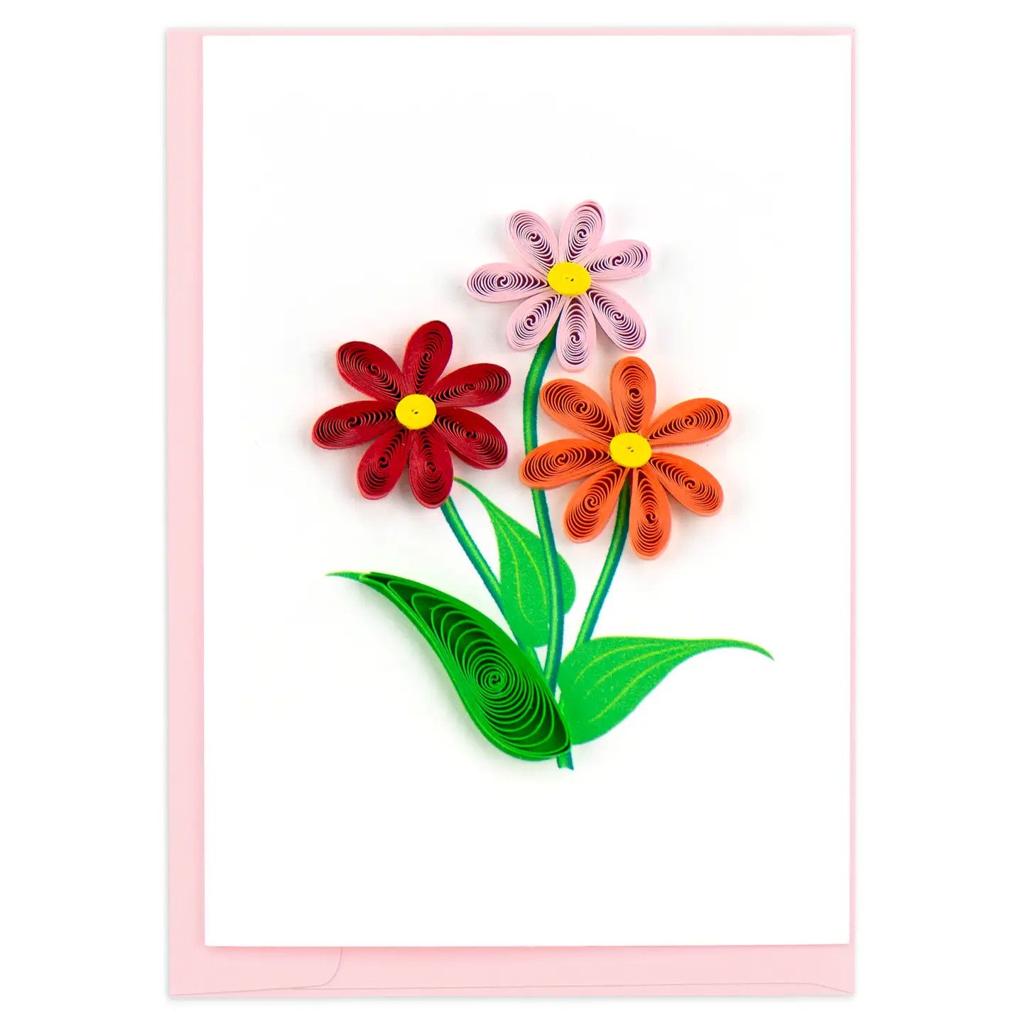 Daisy Quilled Gift Enclosure Card