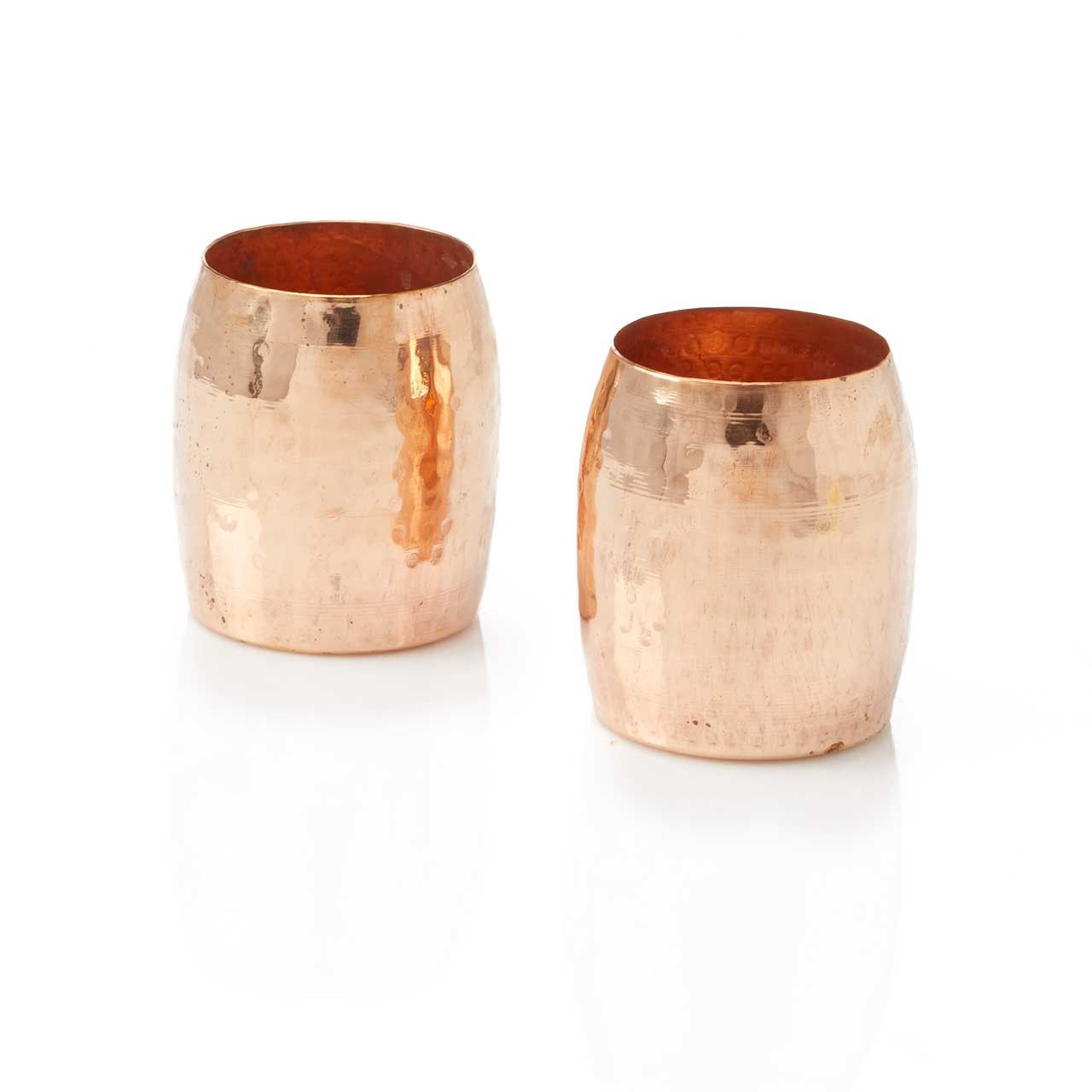 Afterglow Copper Cups Set of 2