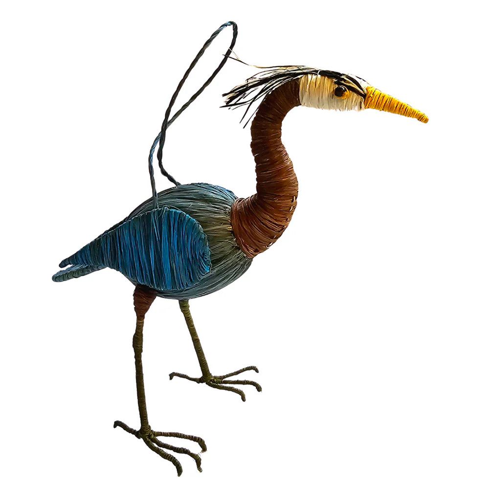 Chambira Palm Great Blue Heron