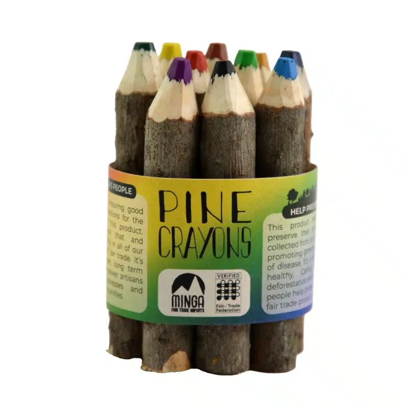 Mini Pine Crayons