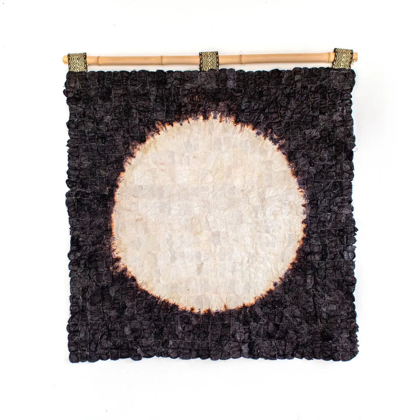 Harvest Moon Wild Silk Wall Hanging