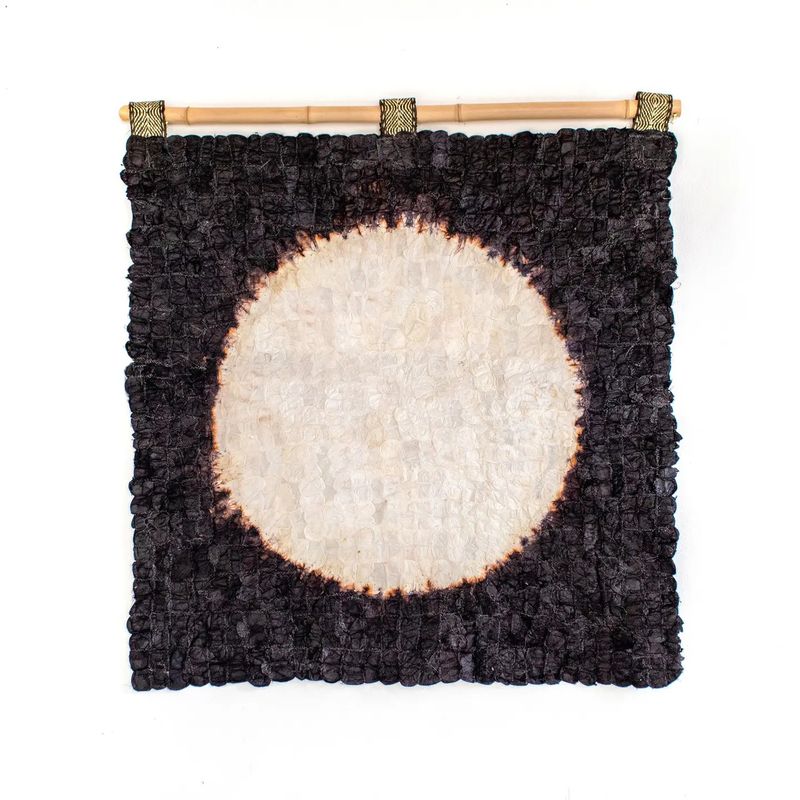 Harvest Moon Wild Silk Wall Hanging