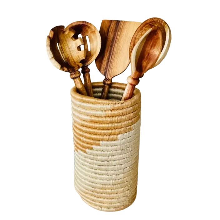 Stems &amp; Spoons Canister Basket