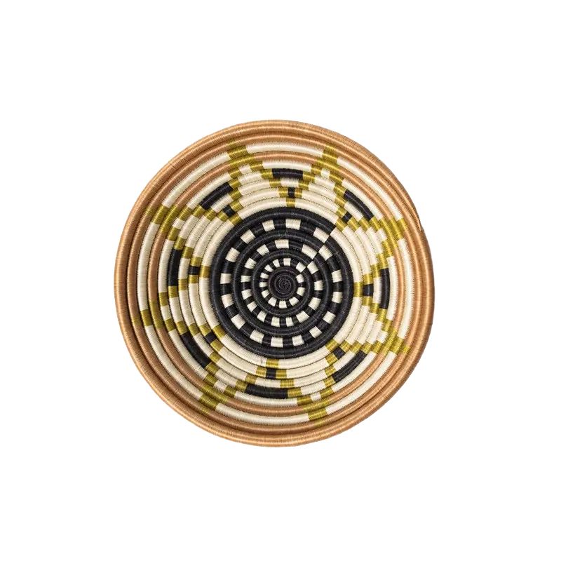 Vestine Green Rwandan Basket