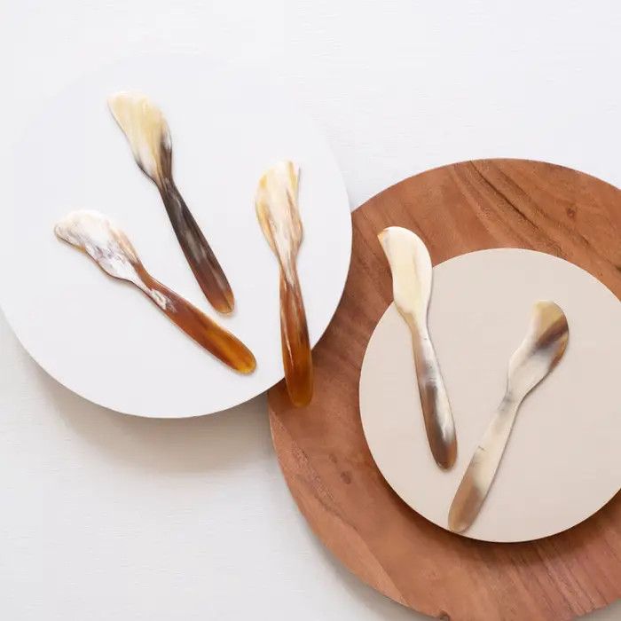 Horn Butter &amp; Cheese Spreader