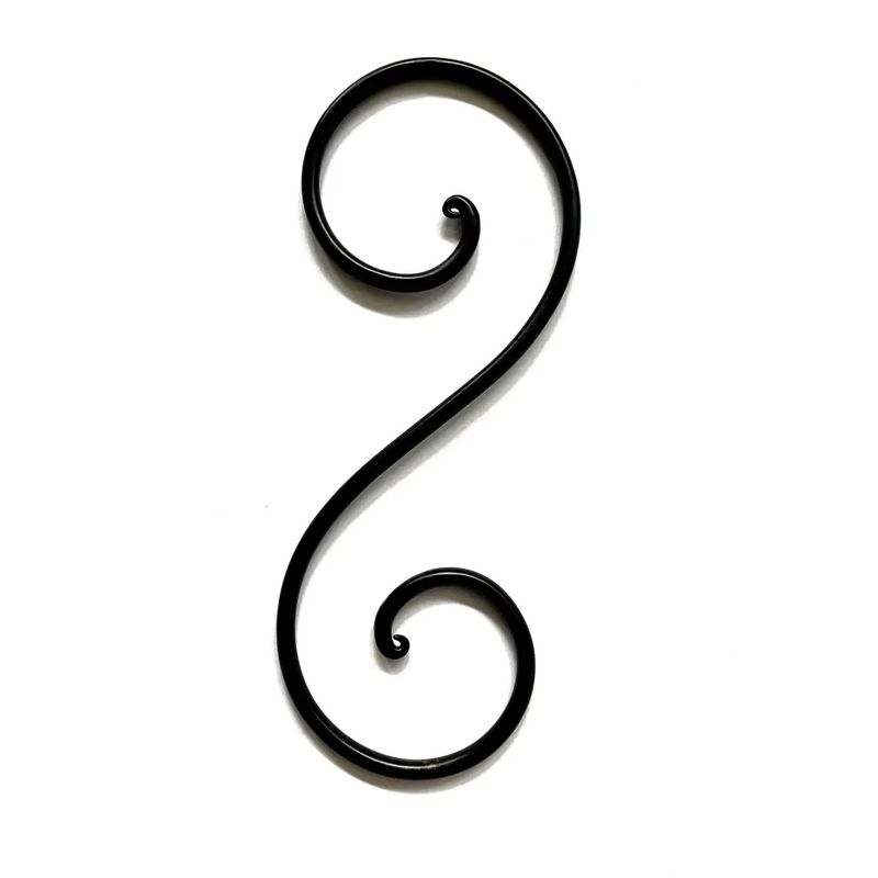 Hand Forged Metal Chime Hook Double
