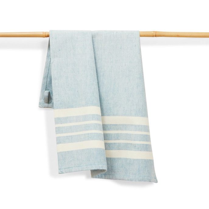 Handwoven Tea Towel - Sky