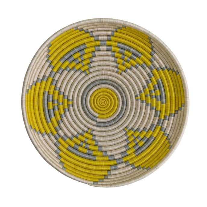 Modern Bright Rwandan Basket