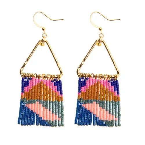Spring Celebration Beaded Earrings