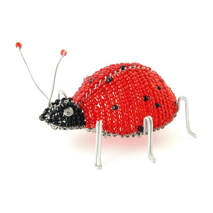 Beaded Ladybug
