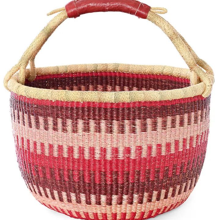 Basket Bolga Market Shopper Primrose