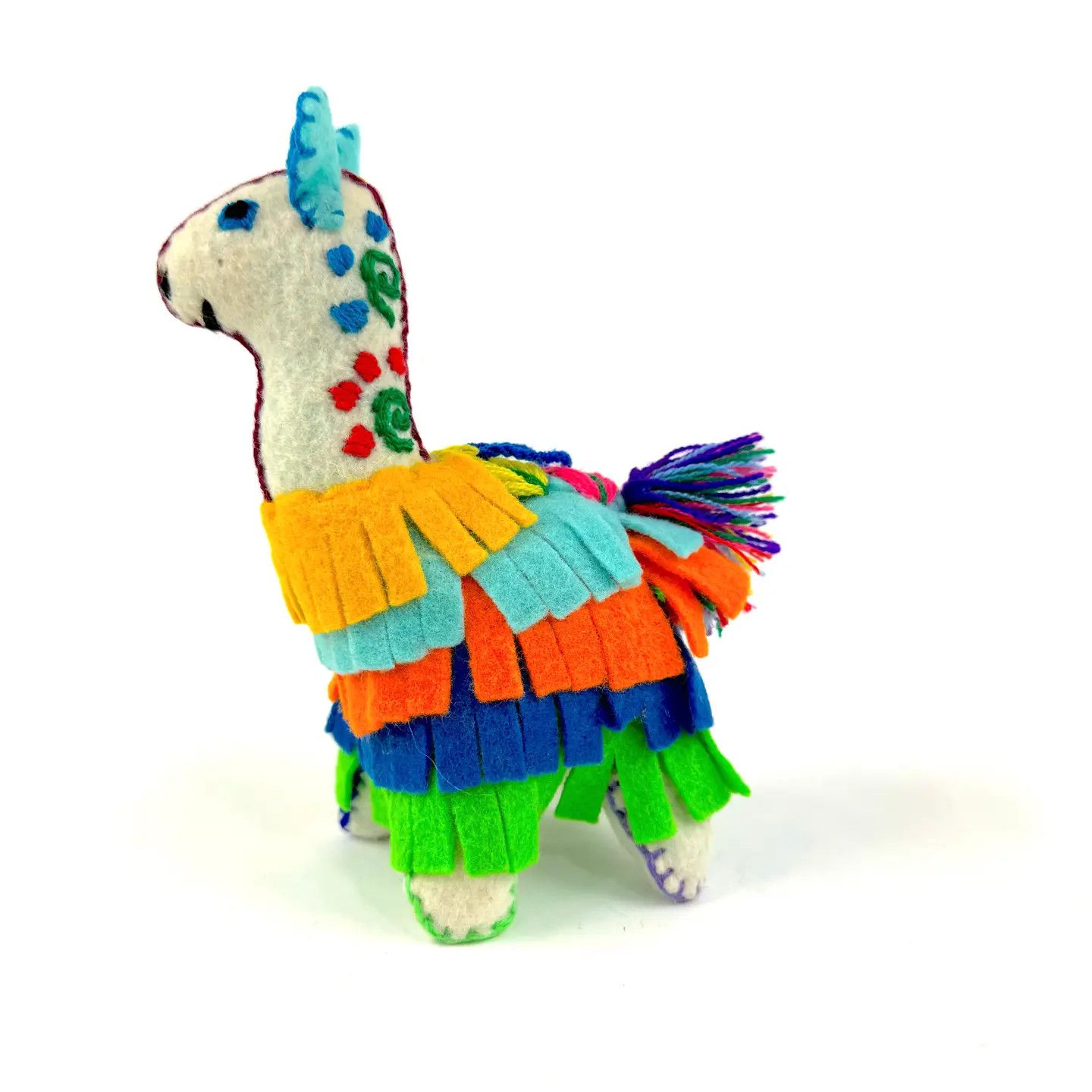 Chiapas Highlands Embroidered Llama