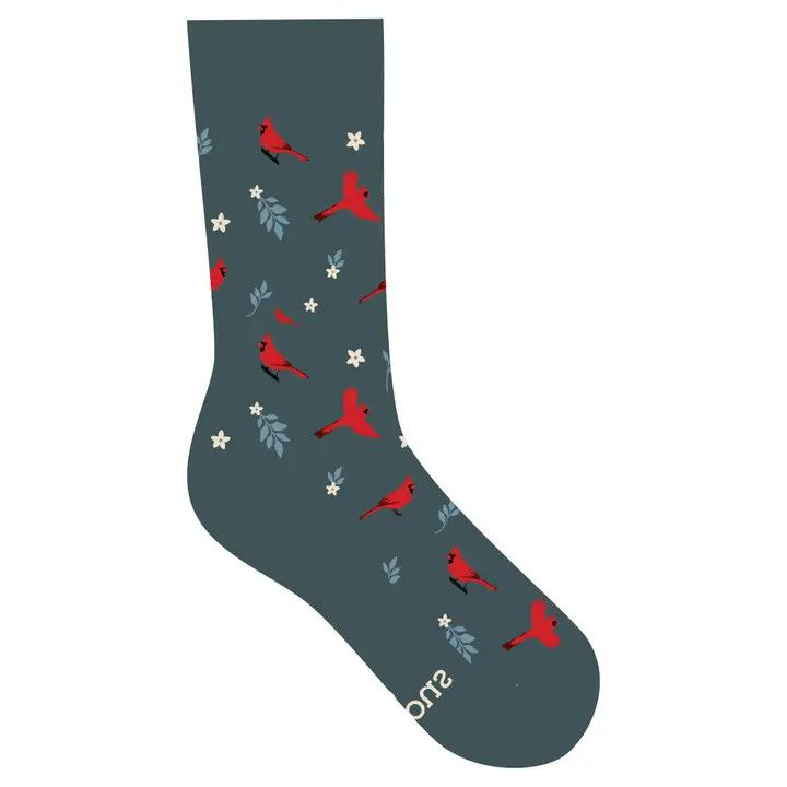 Crew Socks That Protect Cardinals, Size: Small
