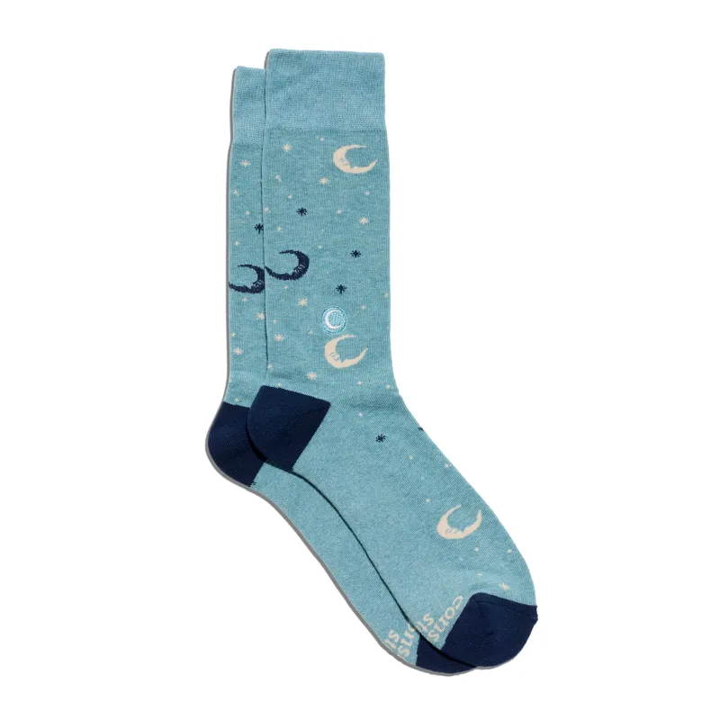 Crew Socks That Support Women's Equality Moons