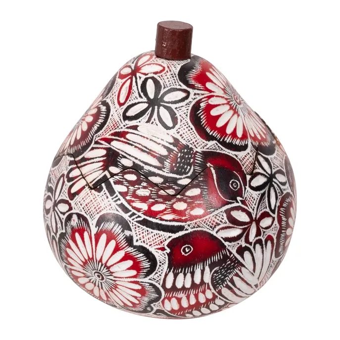 Gourd Lace Birds Box
