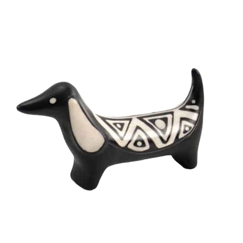 Ceramic Chulucanas Dachshund