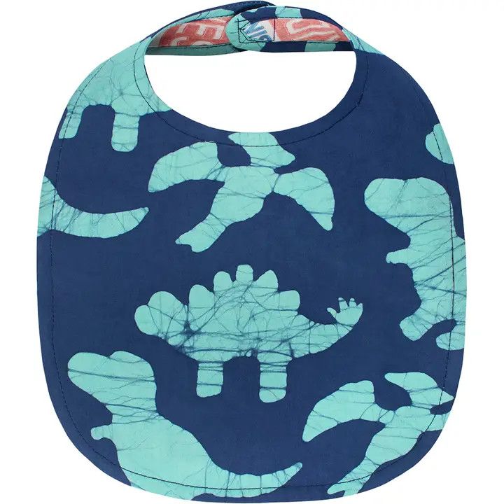 Batik Bib Navy Dinos