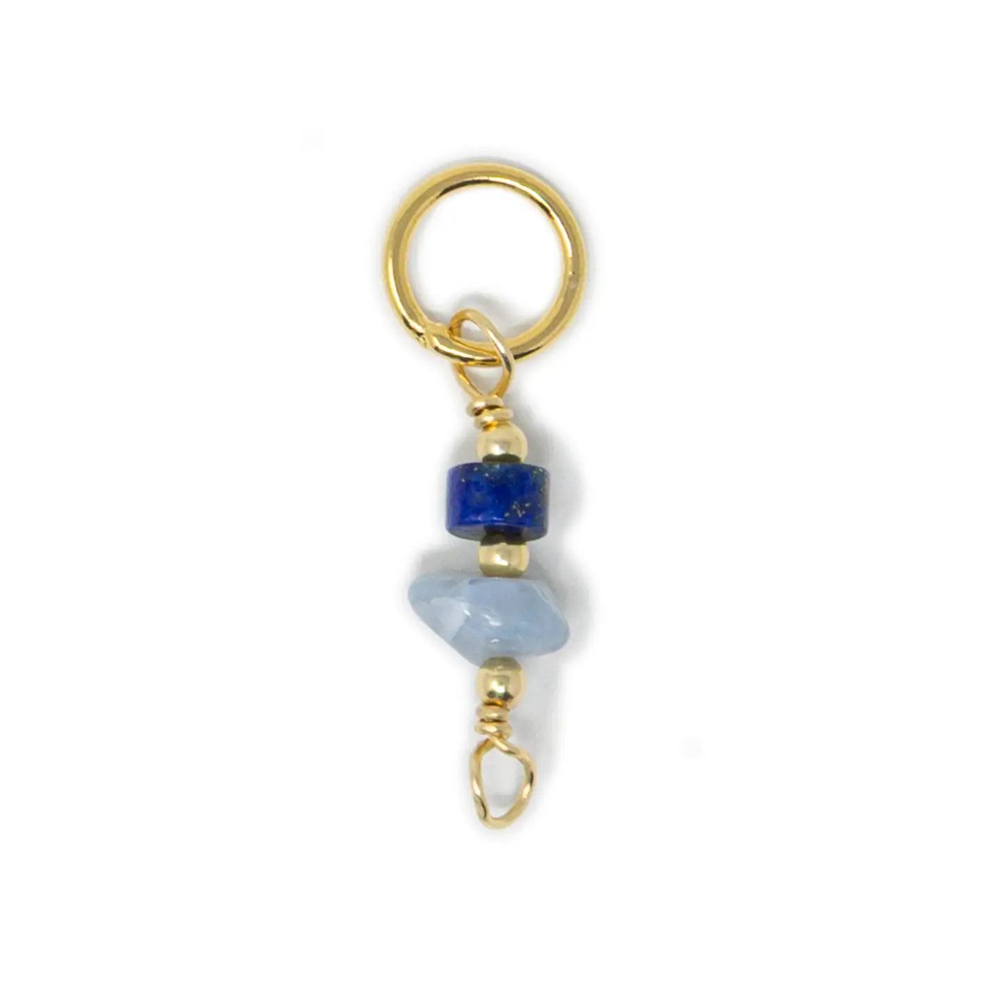 Lapis and Blue Opal Charm