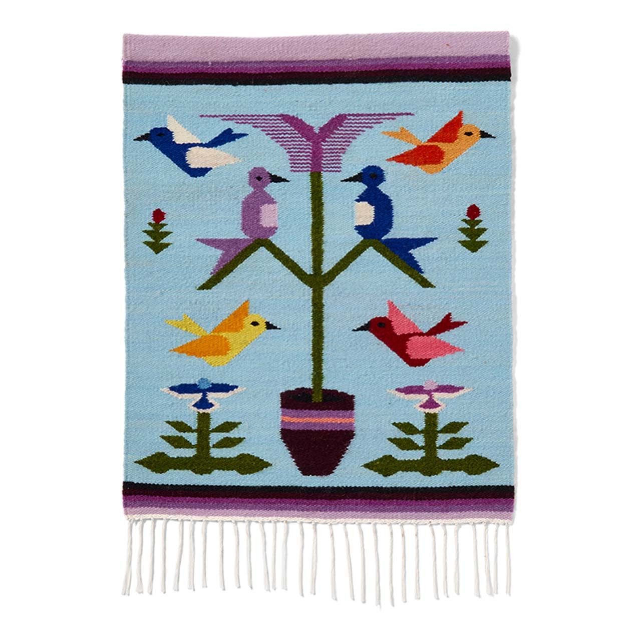 Colorful Birds Tapestry