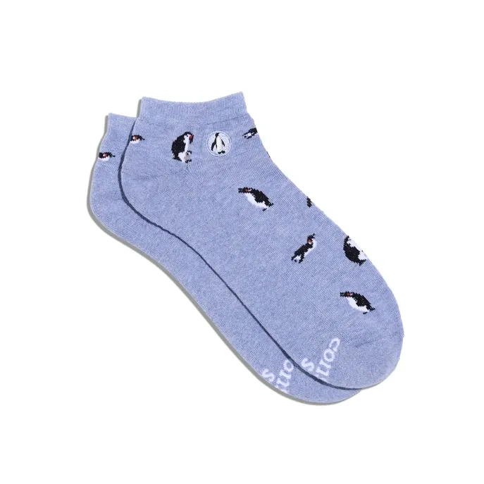 Ankle Socks That Protect Penguins, Size: Small