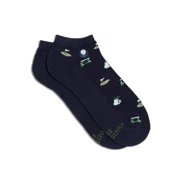 Ankle Socks That Support Youth Sports Golf, Size: Small