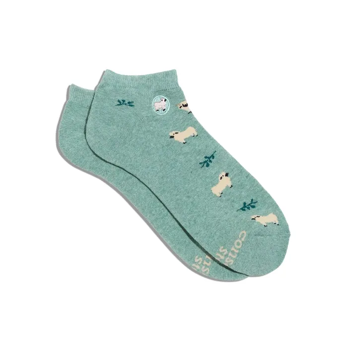 Ankle Socks That Save Sheep, Size: Small