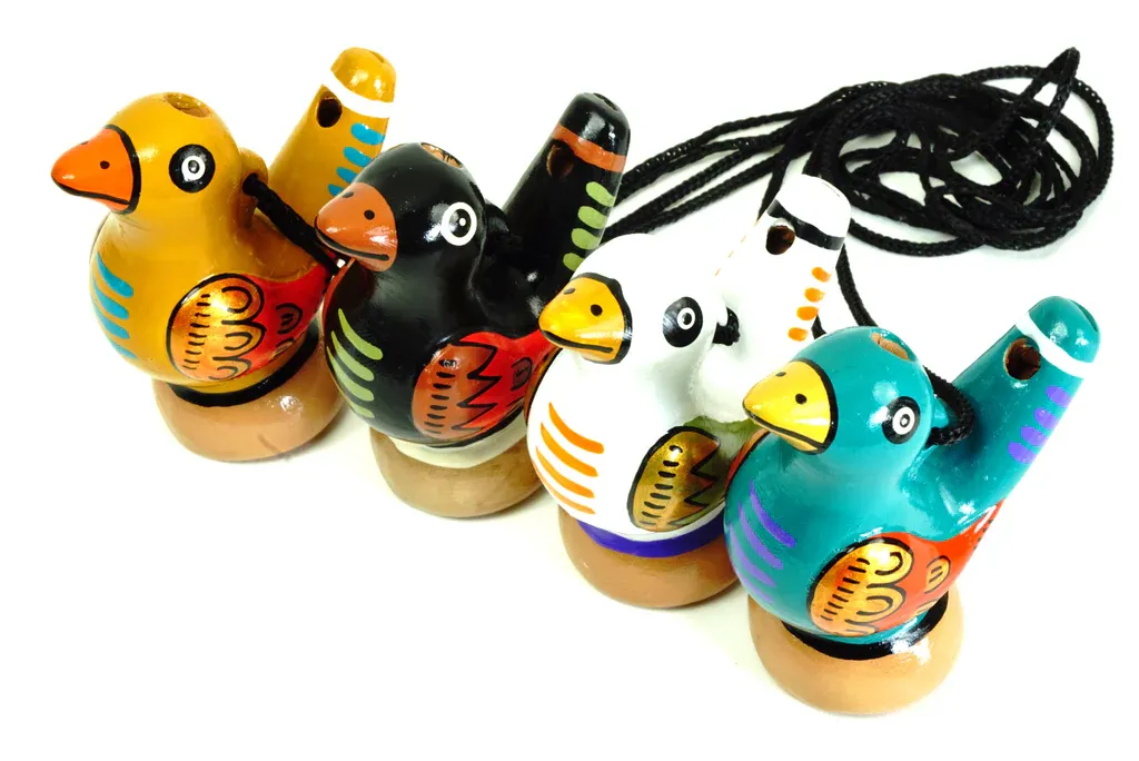 Traditional Bird Water Whistle Necklace