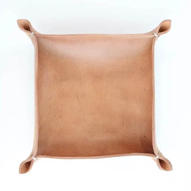 Leather Valet Tray