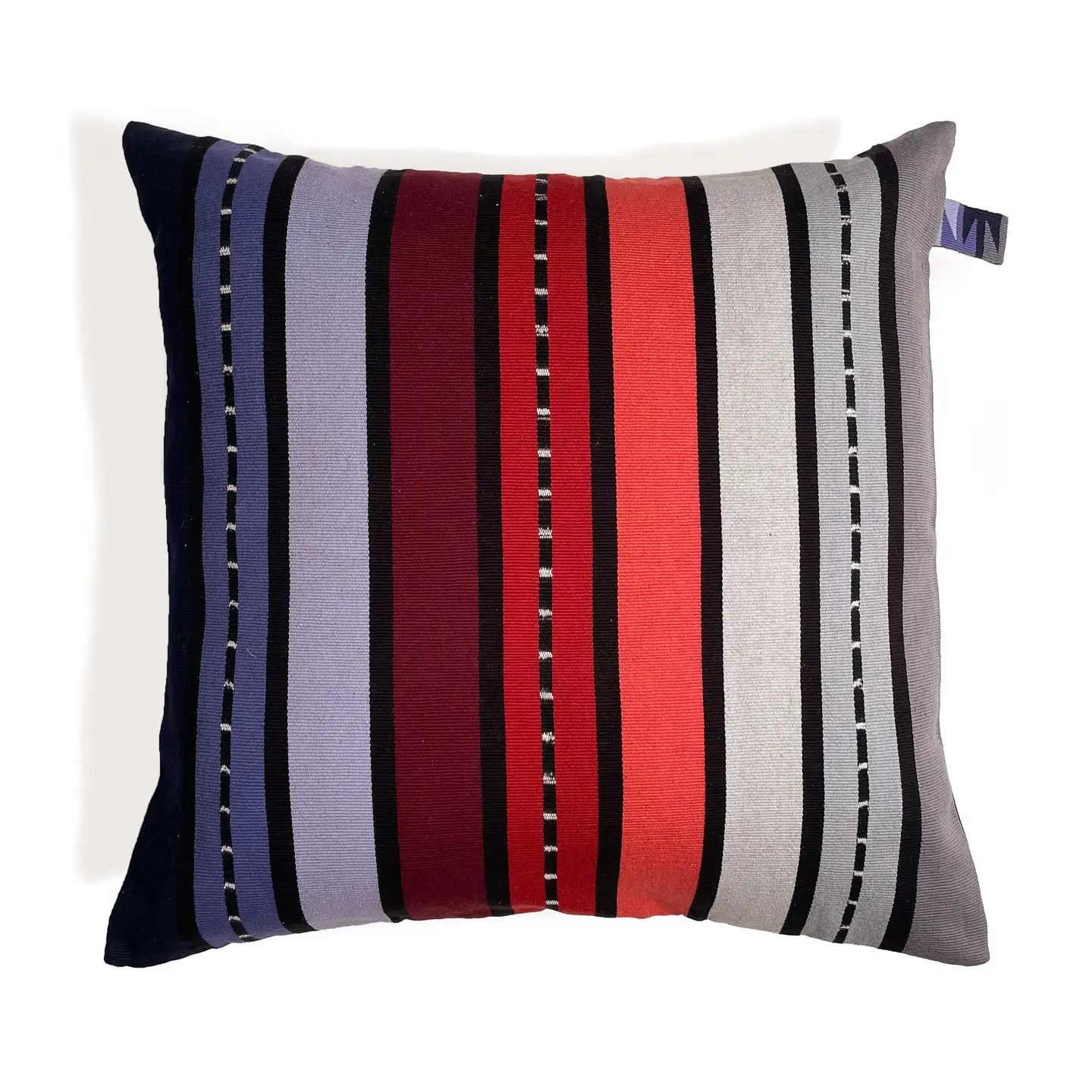 Grey-Throated Chat Square Pillow