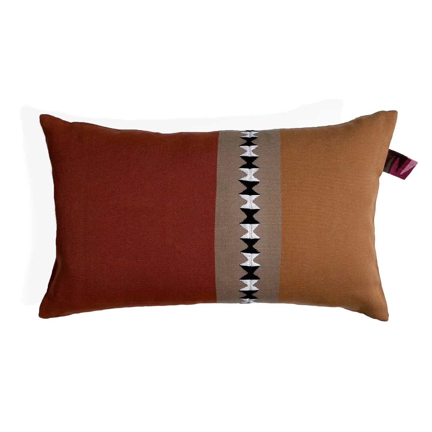 Wine-Throated Hummingbird Lumbar Pillow