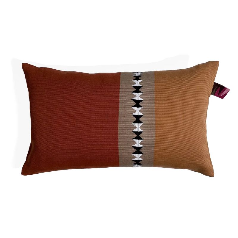 Wine-Throated Hummingbird Lumbar Pillow