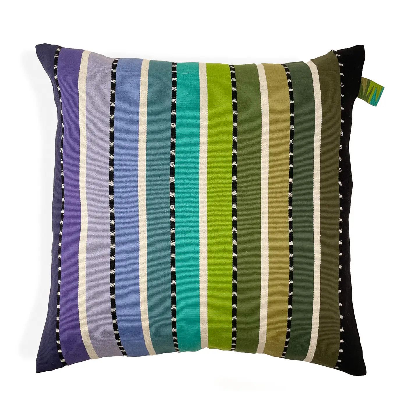 Azure-Crowned Hummingbird Square Pillow