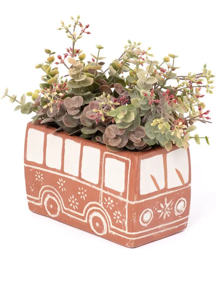 Vasanta Terracotta Bus Planter