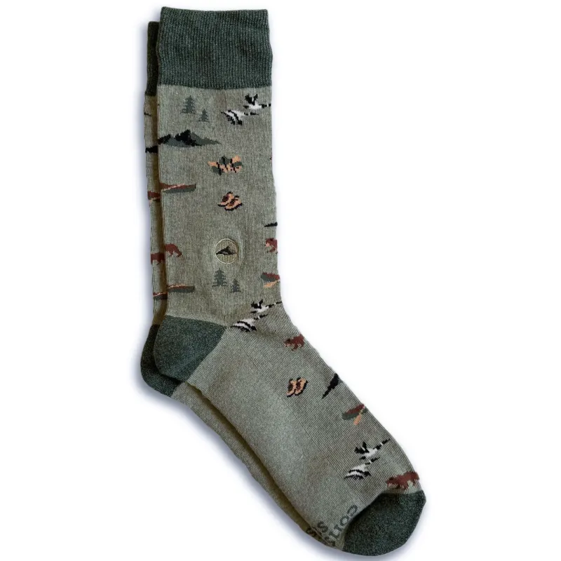 Crew Socks That Protect National Parks Green Hiking