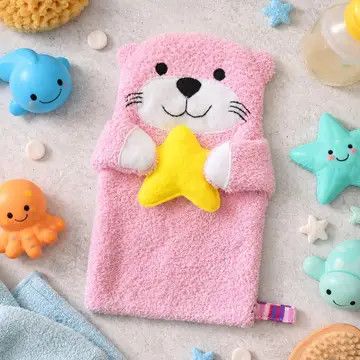 Sea Otter Wash Cloth Puppet