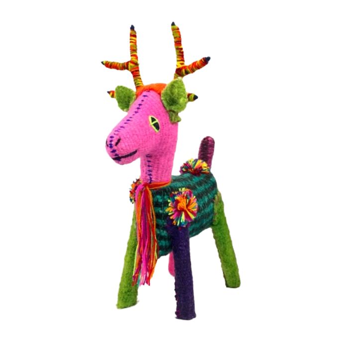 Colorful Chiapas Rustic Reindeer