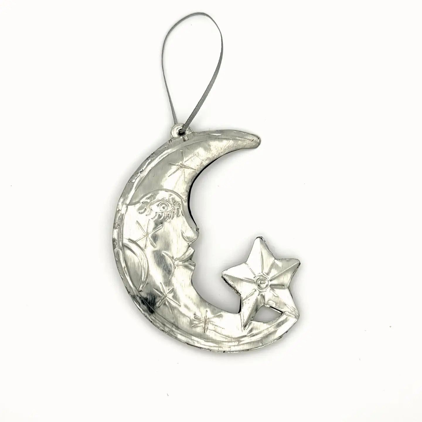 Man in the Moon Tin Ornament