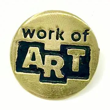Work of Art Pin