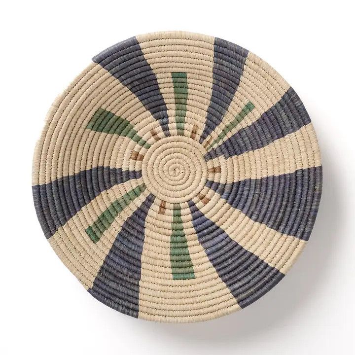 Warp Speed Raffia &amp; Banana Leaf Basket