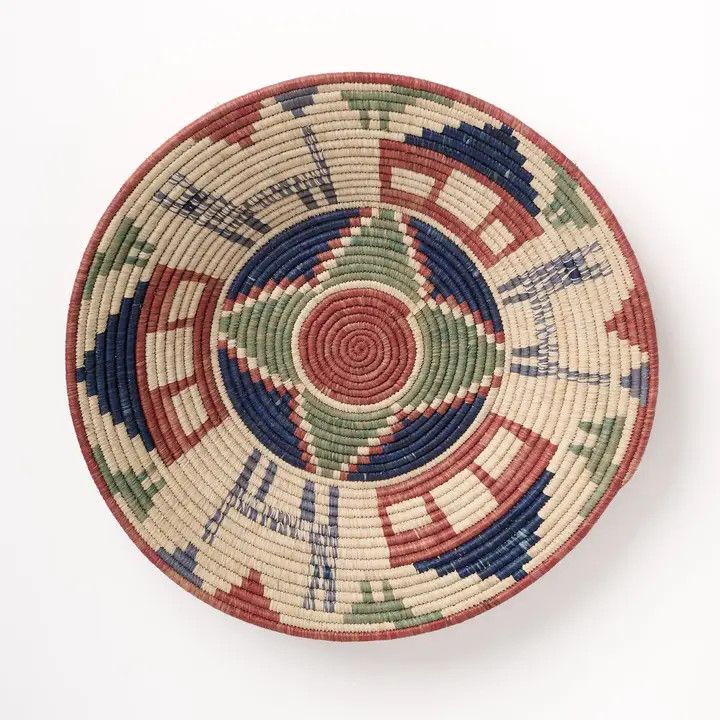 Villages Raffia &amp; Banana Leaf Basket