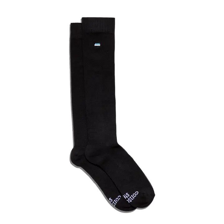 Compression Socks That Protect Oceans Black, Size: Small