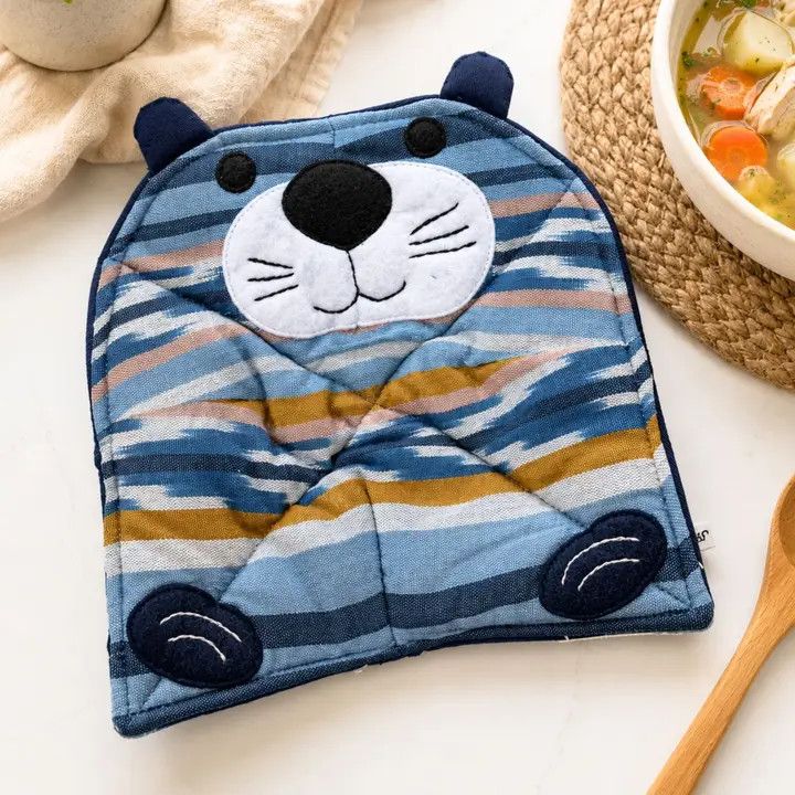 Sea Otter Microwave Bowl Cozy