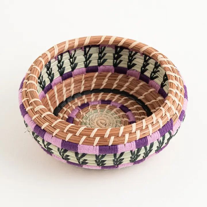 Aurora Pine Needle Basket