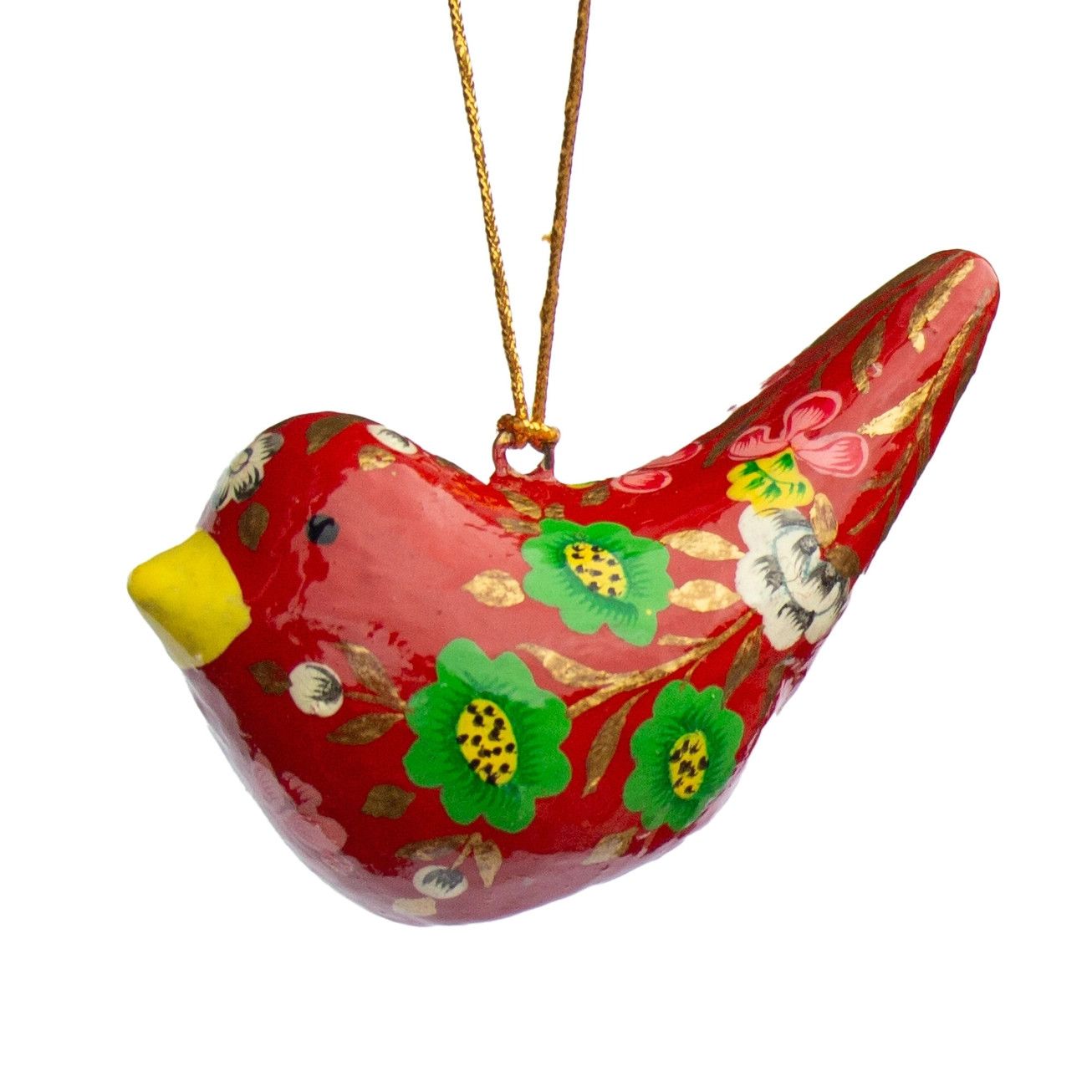 Red Dove Recycled Paper Ornament