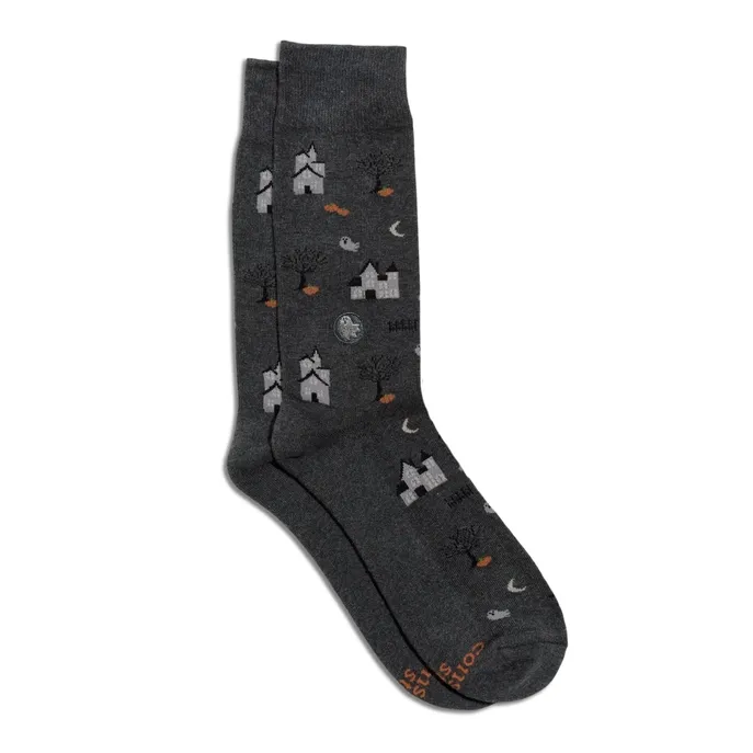Crew Socks That Support Mental Health Haunted House Party