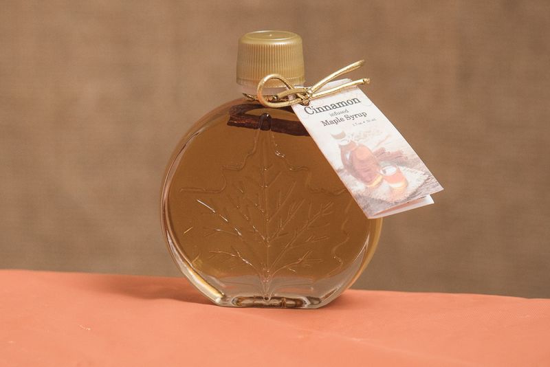 Pure NYS Maple Syrup - Medallion Glass Bottle