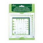 Clover Swatch Ruler &amp; Needle Gauge
