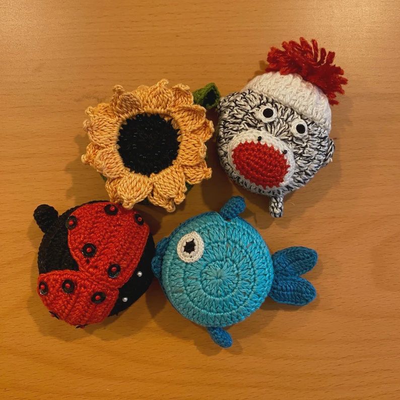 Paradise Exotic Crochet Tape Measure